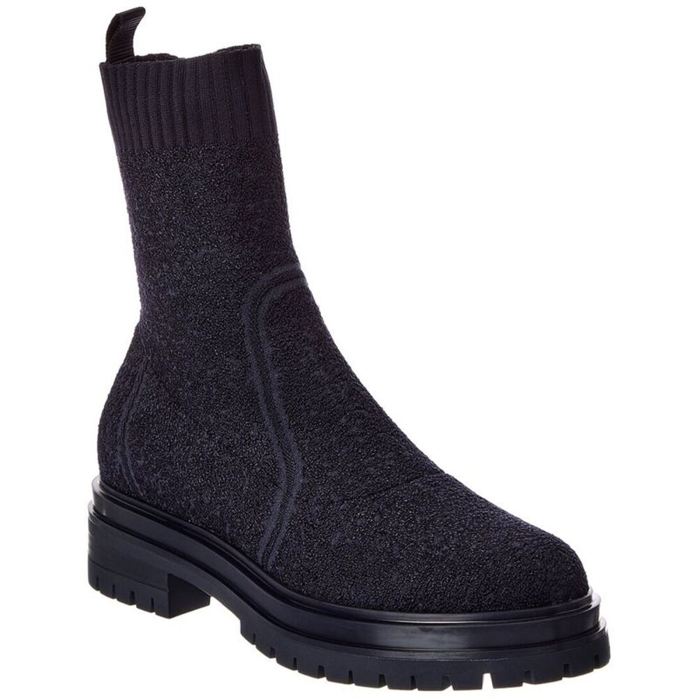 Gianvito Rossi Torrance 20 Boucle Boot, Blue